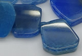 CTD341 Top drilled 15*20mm - 25*30mm freeform agate beads