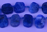 CTD3897 Top drilled 10*14mm - 13*18mm freeform apatite beads