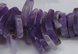 CTD720 Top drilled 12*25mm - 14*40mm wand agate gemstone beads