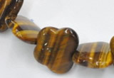 CTE09 18*22mm butterfly shape yellow tiger eye beads Wholesale