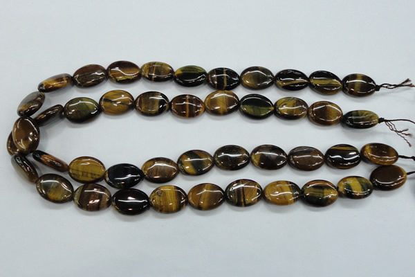 CTE103 15.5 inches 13*18mm oval yellow tiger eye beads wholesale