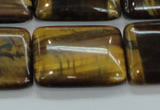 CTE108 15.5 inches 22*30mm rectangle yellow tiger eye beads wholesale