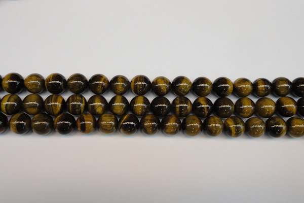 CTE1210 15.5 inches 6mm round AB grade yellow tiger eye beads