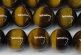 CTE1234 15.5 inches 6mm round A+ grade yellow tiger eye beads