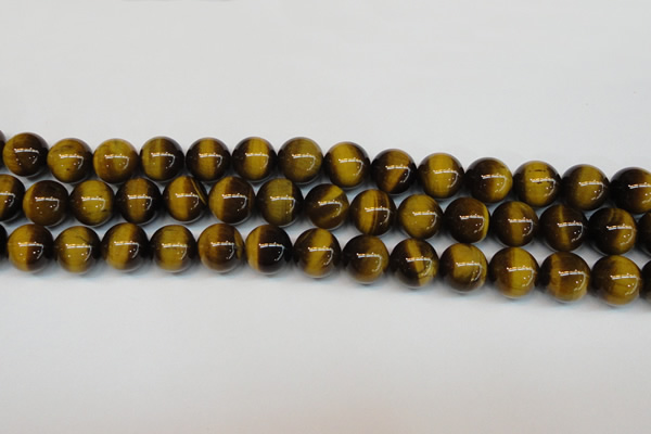 CTE1234 15.5 inches 6mm round A+ grade yellow tiger eye beads