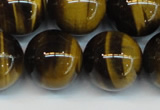 CTE1253 15.5 inches 12mm round AAA grade yellow tiger eye beads