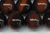 CTE1265 15.5 inches 16mm round AB grade red tiger eye beads