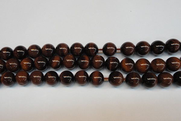 CTE1271 15.5 inches 12mm round AB+ grade red tiger eye beads