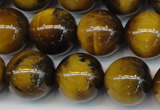 CTE1312 15.5 inches 10mm round B grade yellow tiger eye beads