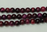 CTE135 15.5 inches 6mm round dyed tiger eye gemstone beads