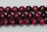 CTE136 15.5 inches 8mm round dyed tiger eye gemstone beads