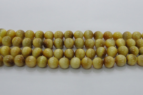 CTE1404 15.5 inches 12mm round golden tiger eye beads wholesale