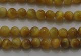 CTE1410 15.5 inches 4mm round golden tiger eye beads wholesale