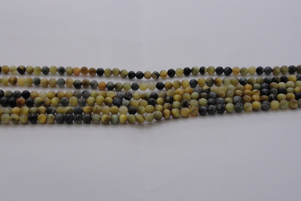 CTE1420 15.5 inches 4mm round golden & blue tiger eye beads wholesale