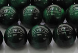 CTE1425 15.5 inches 14mm round green tiger eye beads wholesale