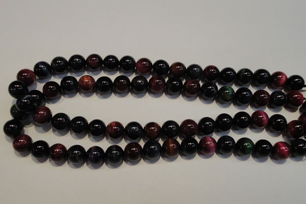 CTE149 15.5 inches 12mm round colorful tiger eye beads wholesale