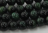 CTE1492 15.5 inches 8mm round green tiger eye beads wholesale