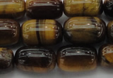 CTE1595 15.5 inches 10*15mm drum yellow tiger eye beads