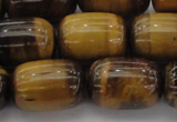 CTE1598 15.5 inches 15*20mm drum yellow tiger eye beads