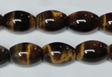 CTE161 15.5 inches 12*20mm rice yellow tiger eye gemstone beads