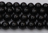 CTE1610 15.5 inches 4mm round A grade black tiger eye beads