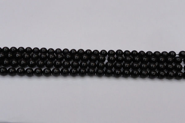 CTE1610 15.5 inches 4mm round A grade black tiger eye beads