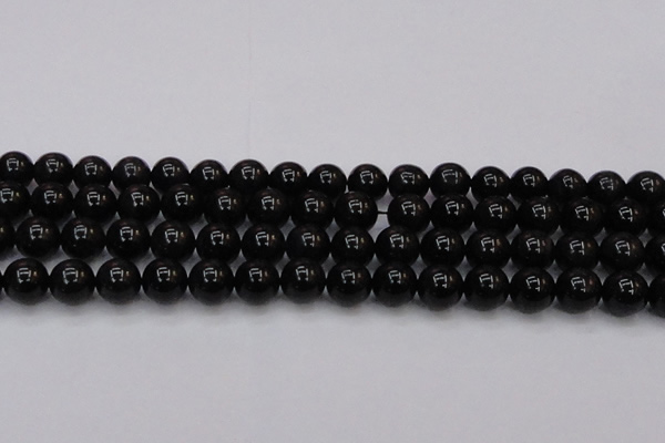 CTE1614 15.5 inches 12mm round A grade black tiger eye beads