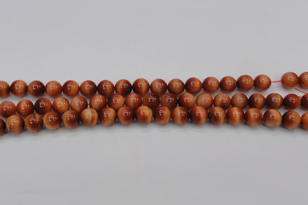 CTE1662 15.5 inches 8mm round sun orange tiger eye beads