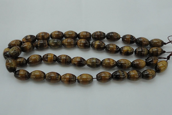 CTE1703 15.5 inches 15*20mm rice yellow tiger eye beads