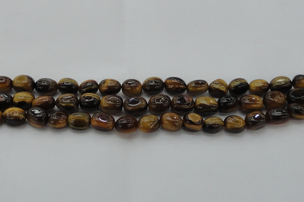 CTE1708 15.5 inches 10*14mm nuggets yellow tiger eye beads