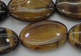 CTE1719 15.5 inches 20*30mm oval yellow tiger eye beads wholesale