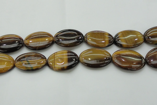 CTE1721 15.5 inches 30*40mm oval yellow tiger eye beads wholesale