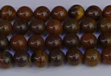 CTE1780 15.5 inches 4mm round yellow iron tiger beads wholesale