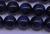 CTE1853 15.5 inches 10mm round blue tiger eye beads wholesale