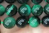 CTE2051 15.5 inches 6mm round green tiger eye beads wholesale