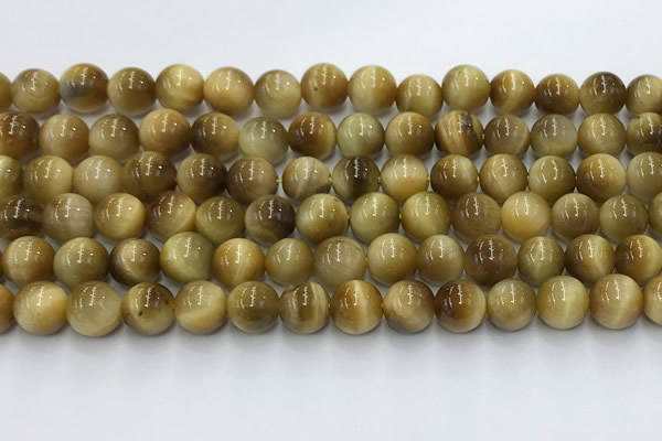 CTE2141 15.5 inches 8mm round golden tiger eye beads wholesale