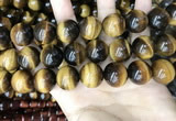 CTE2165 15.5 inches 20mm round yellow tiger eye gemstone beads