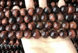 CTE2185 15.5 inches 14mm round red tiger eye gemstone beads