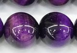 CTE2416 15 inches 12mm round purple tiger eye beads