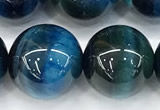 CTE2427 15 inches 12mm round blue tiger eye beads