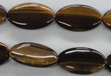 CTE302 15.5 inches 15*25mm oval yellow tiger eye gemstone beads