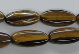 CTE306 15.5 inches 12*25mm marquise yellow tiger eye gemstone beads