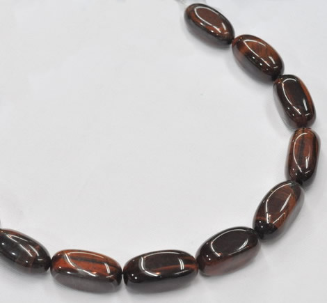 CTE31 15.5 inches 15*30mm freeform red tiger eye gemstone beads