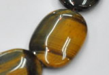 CTE40 15.5 inches 20*30mm oval blue tiger eye beads wholesale