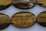 CTE432 15.5 inches 20*30mm faceted oval yellow tiger eye beads