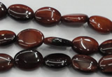 CTE57 15.5 inches 10*14mm oval red tiger eye gemstone beads