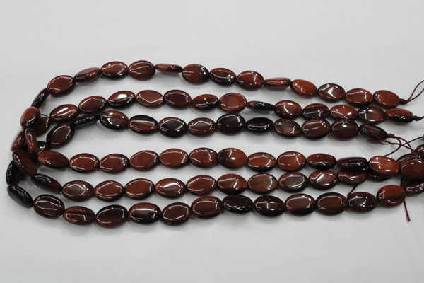 CTE57 15.5 inches 10*14mm oval red tiger eye gemstone beads