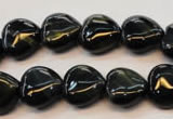 CTE650 15.5 inches 16*16mm heart blue tiger eye beads wholesale