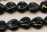 CTE652 15.5 inches 20*20mm heart blue tiger eye beads wholesale