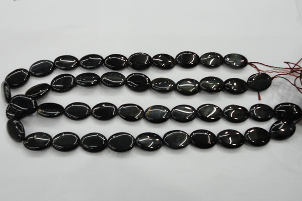 CTE73 15.5 inches 10*14mm oval blue tiger eye gemstone beads